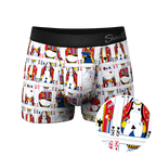 The Strip Poker | Playing Cards Ball Hammock® Pouch Trunks Underwear - Shinesty