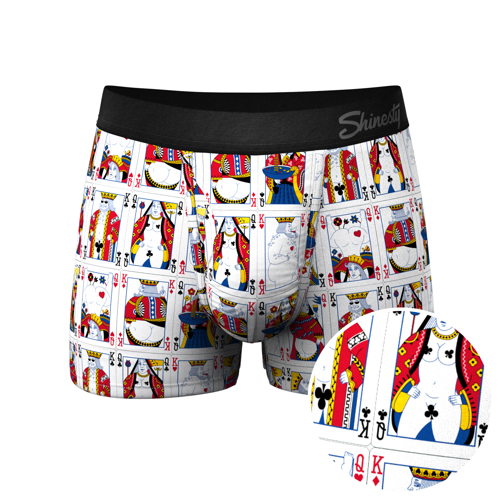 The Strip Poker | Playing Cards Ball Hammock® Pouch Trunks Underwear - Shinesty