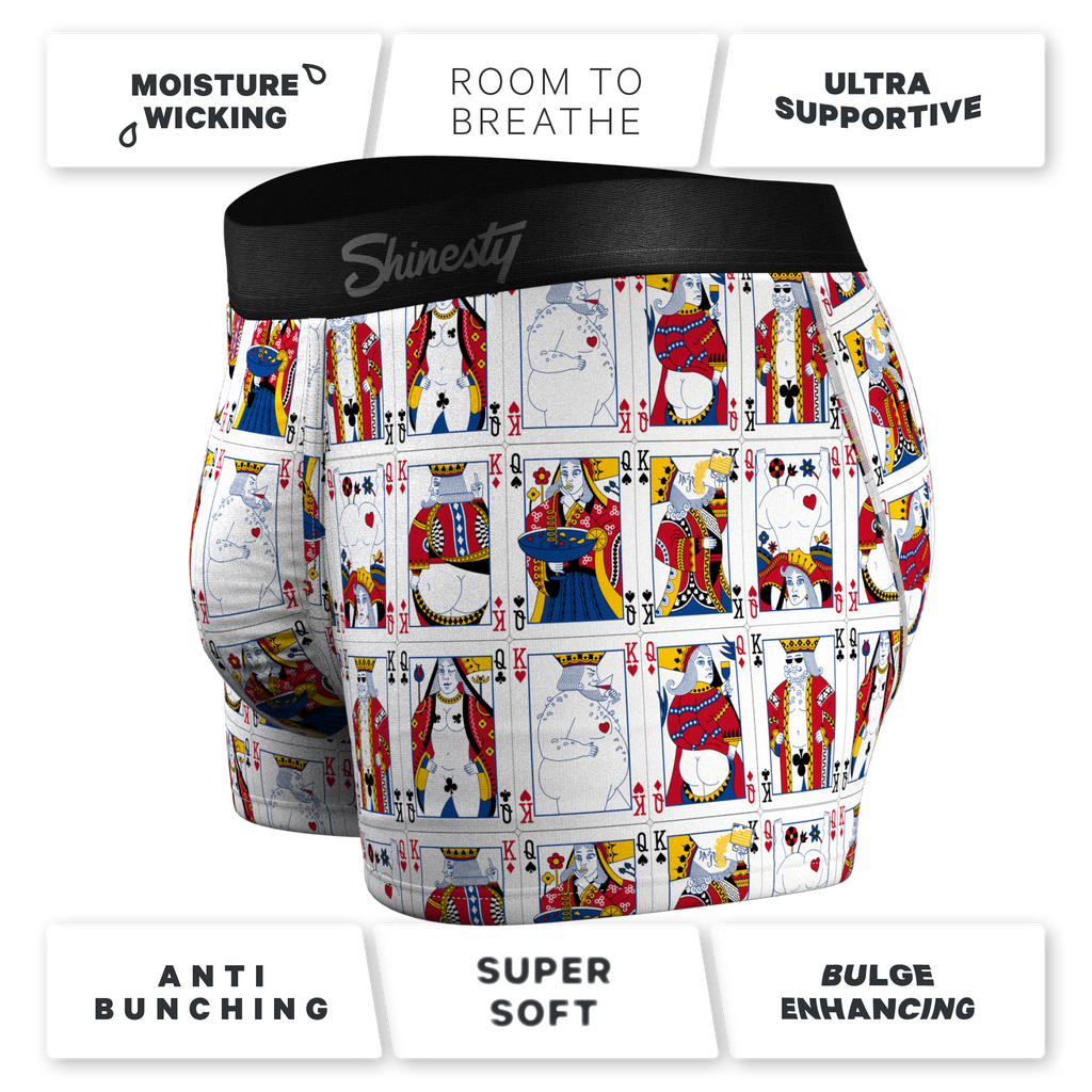 The Strip Poker | Playing Cards Ball Hammock® Pouch Trunks Underwear - Shinesty