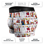 The Strip Poker | Playing Cards Ball Hammock® Pouch Trunks Underwear - Shinesty
