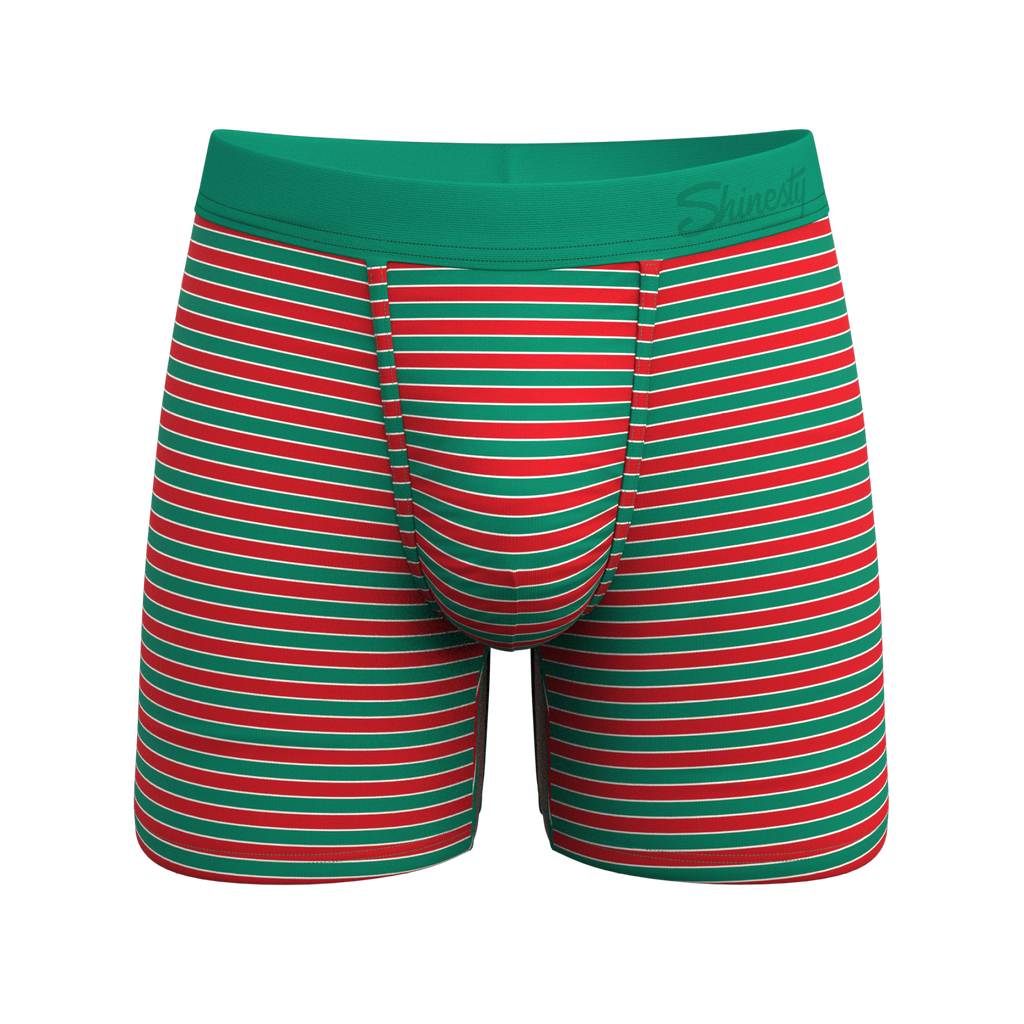 The Stripe Club | Christmas Striped Ball Hammock® Pouch Underwear - Shinesty