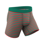 The Stripe Club | Christmas Striped Ball Hammock® Pouch Underwear - Shinesty