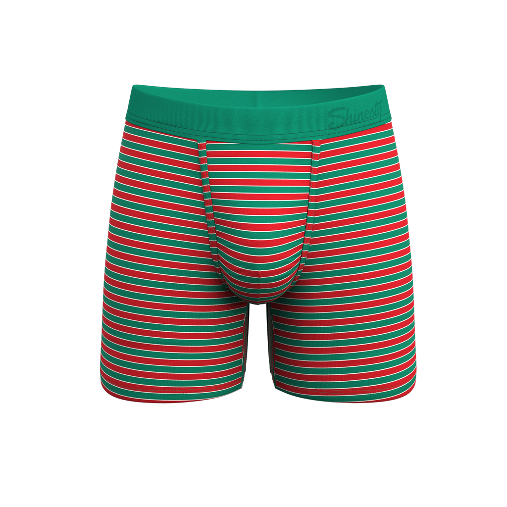The Stripe Club | Christmas Striped Ball Hammock® Pouch Underwear - Shinesty