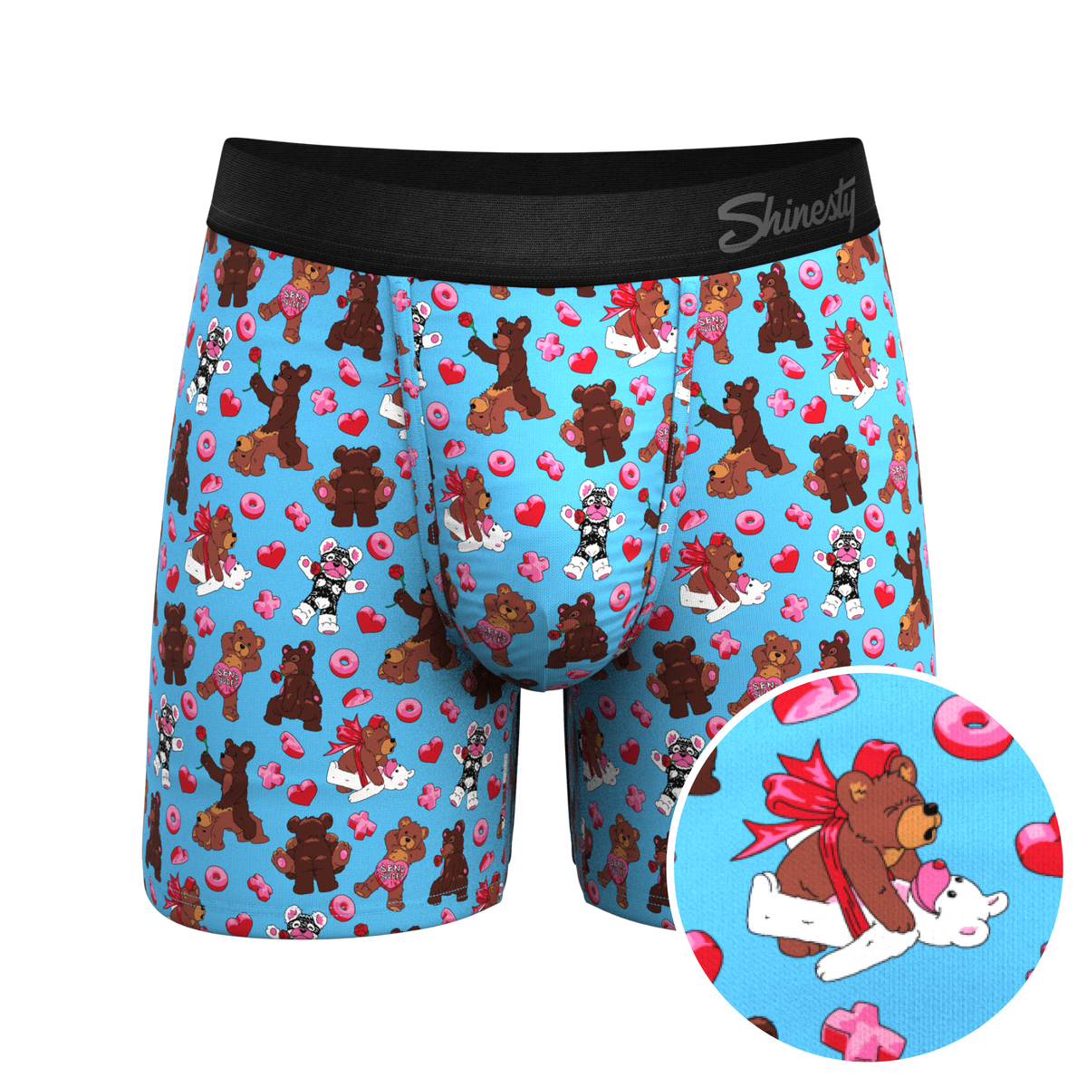 The Stuffed Animal | Teddy Bear Ball Hammock® Pouch Underwear - Shinesty