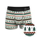 The Stuffed Stocking | Fair Isle Christmas Tree Ball Hammock® Pouch Trunks Underwear - Shinesty