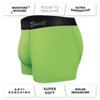 The Supernova | Bright Green Ball Hammock® Pouch Trunks Underwear - Shinesty