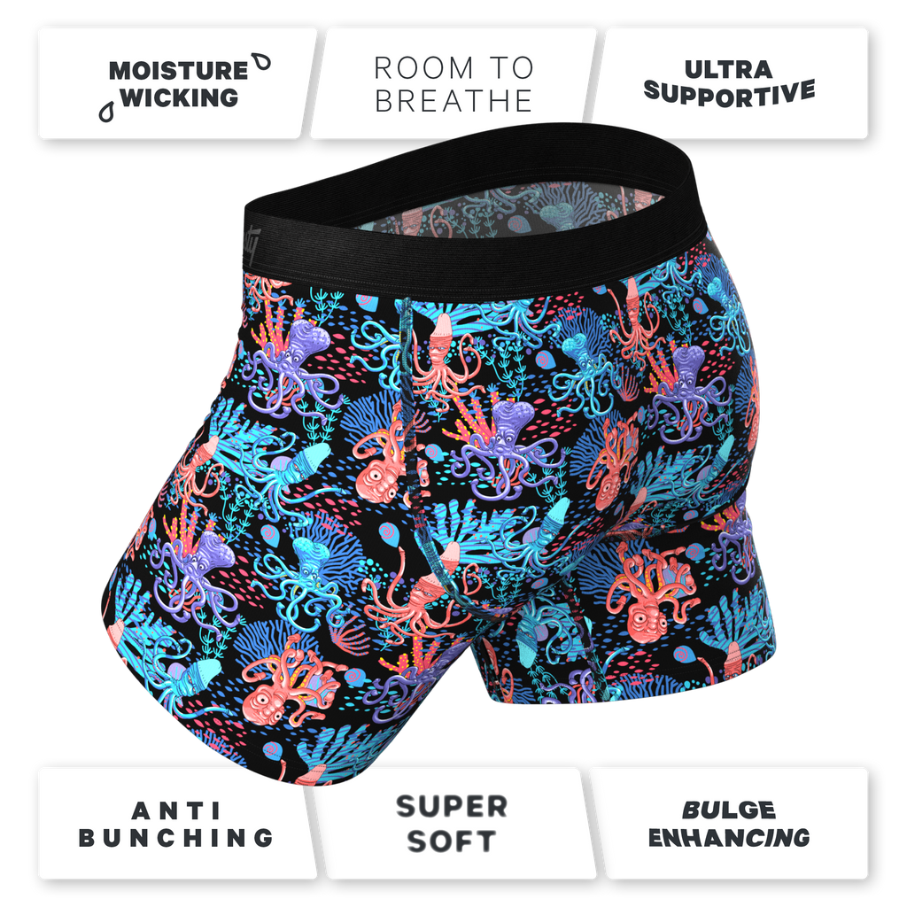 The Swollen Tentacles | Octopus Ball Hammock® Pouch Underwear - Shinesty