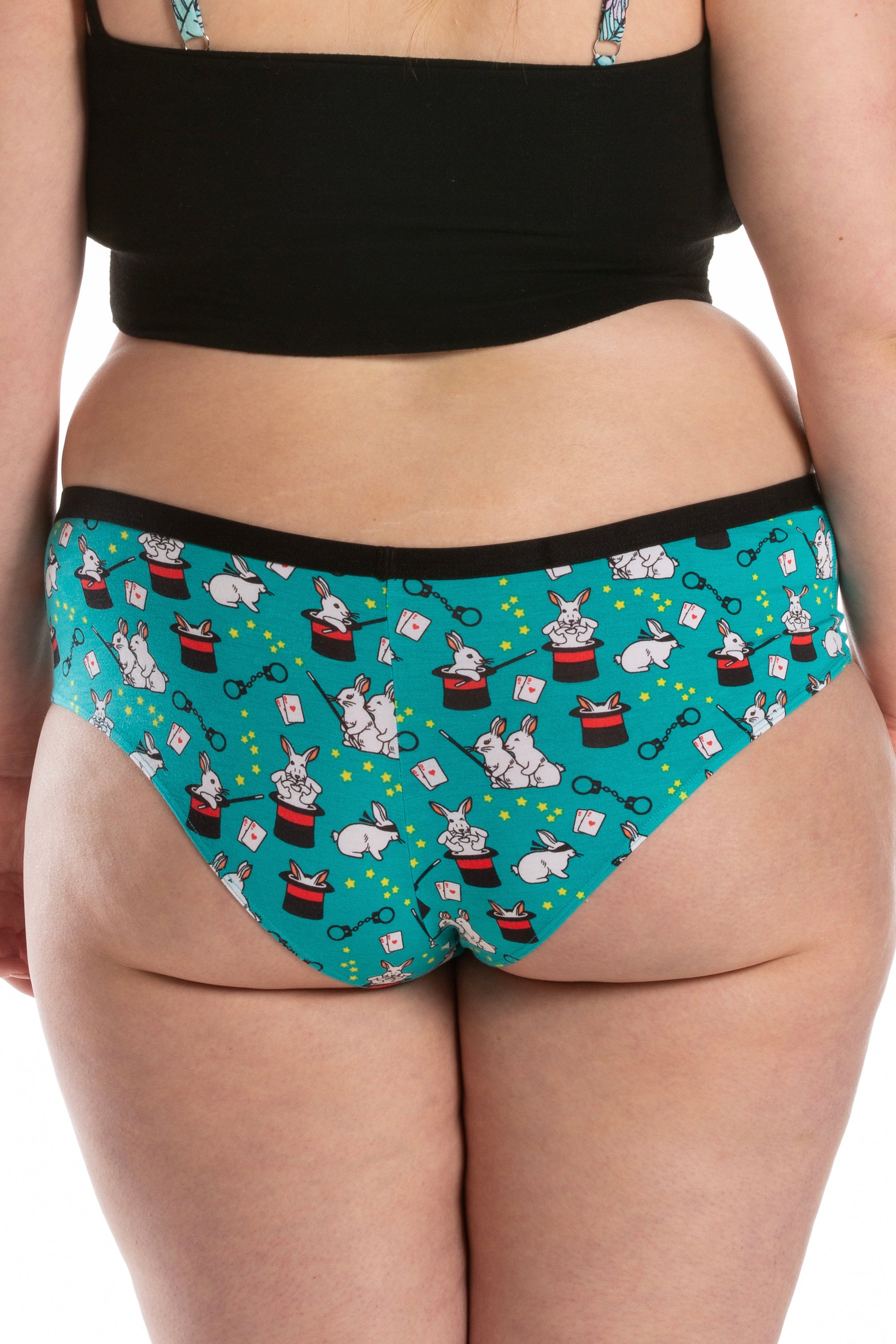 The AbracaDoMe | Magic Bunny Cheeky Underwear - Shinesty