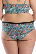 The Hot Tropic | Tropical Flamingo Cheeky Underwear - Shinesty