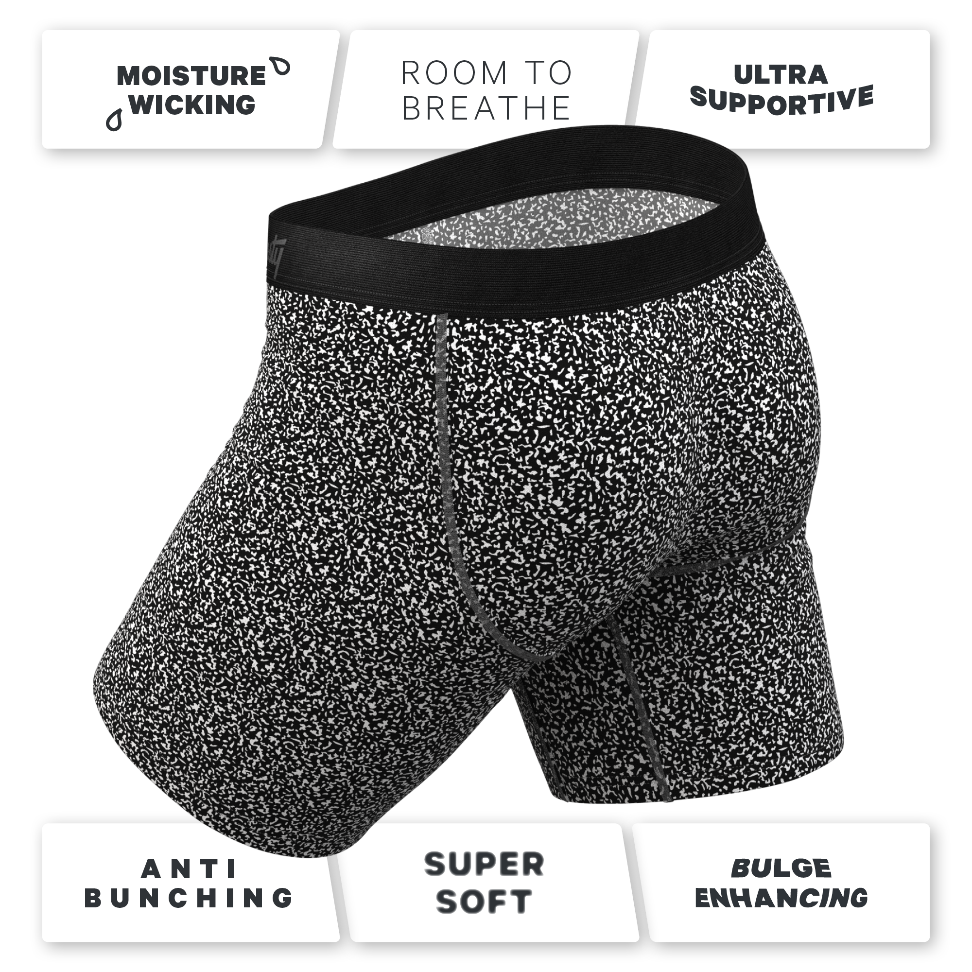 The Teachers Pet | Composition Notebook Ball Hammock® Boxer - Long Leg - Shinesty