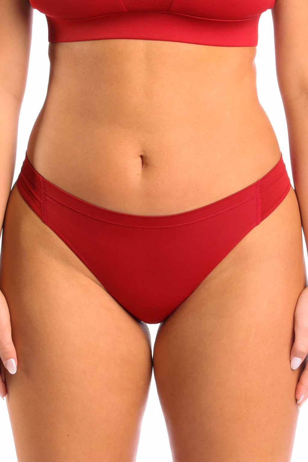 The Cherry Pie | Burgundy paradICE™ Cooling Thong - Shinesty