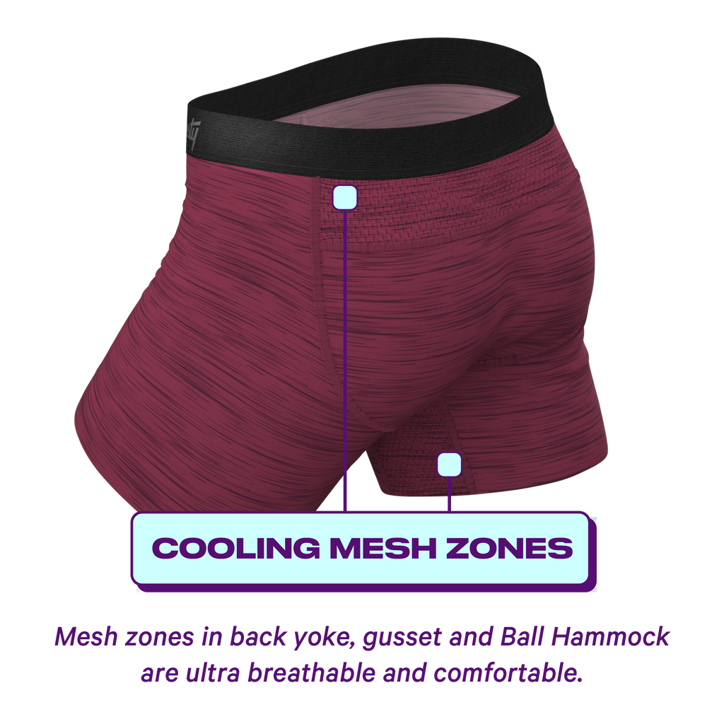 The Chili Pepper | Dark Red paradICE™ Cooling Ball Hammock® Underwear - Shinesty