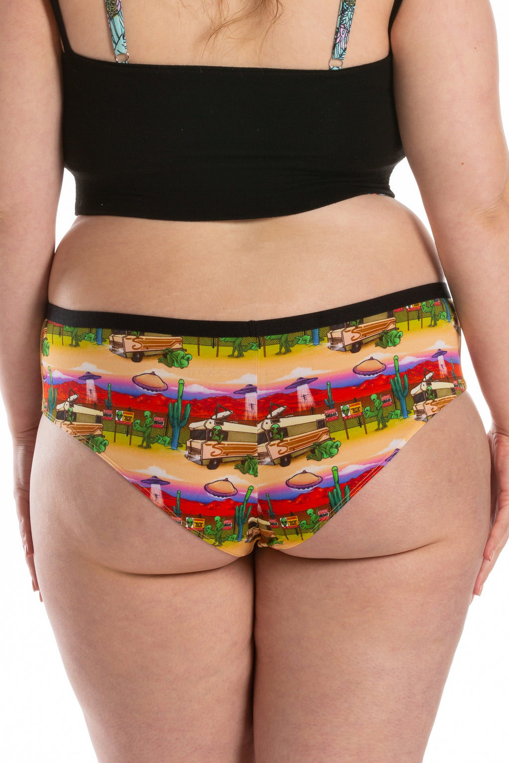 The Close Encounter | Alien Cheeky Underwear - Shinesty