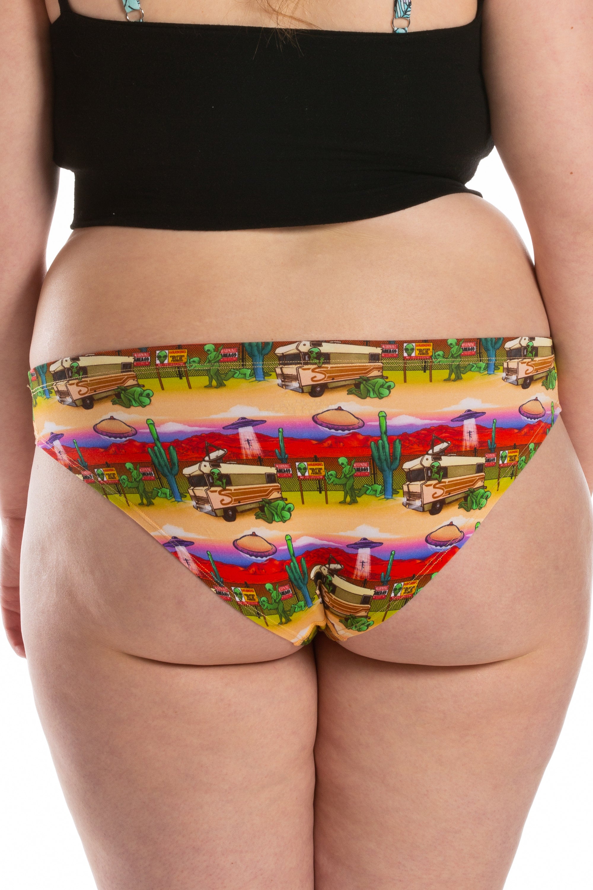 The Close Encounter | Alien Modal Bikini Underwear - Shinesty