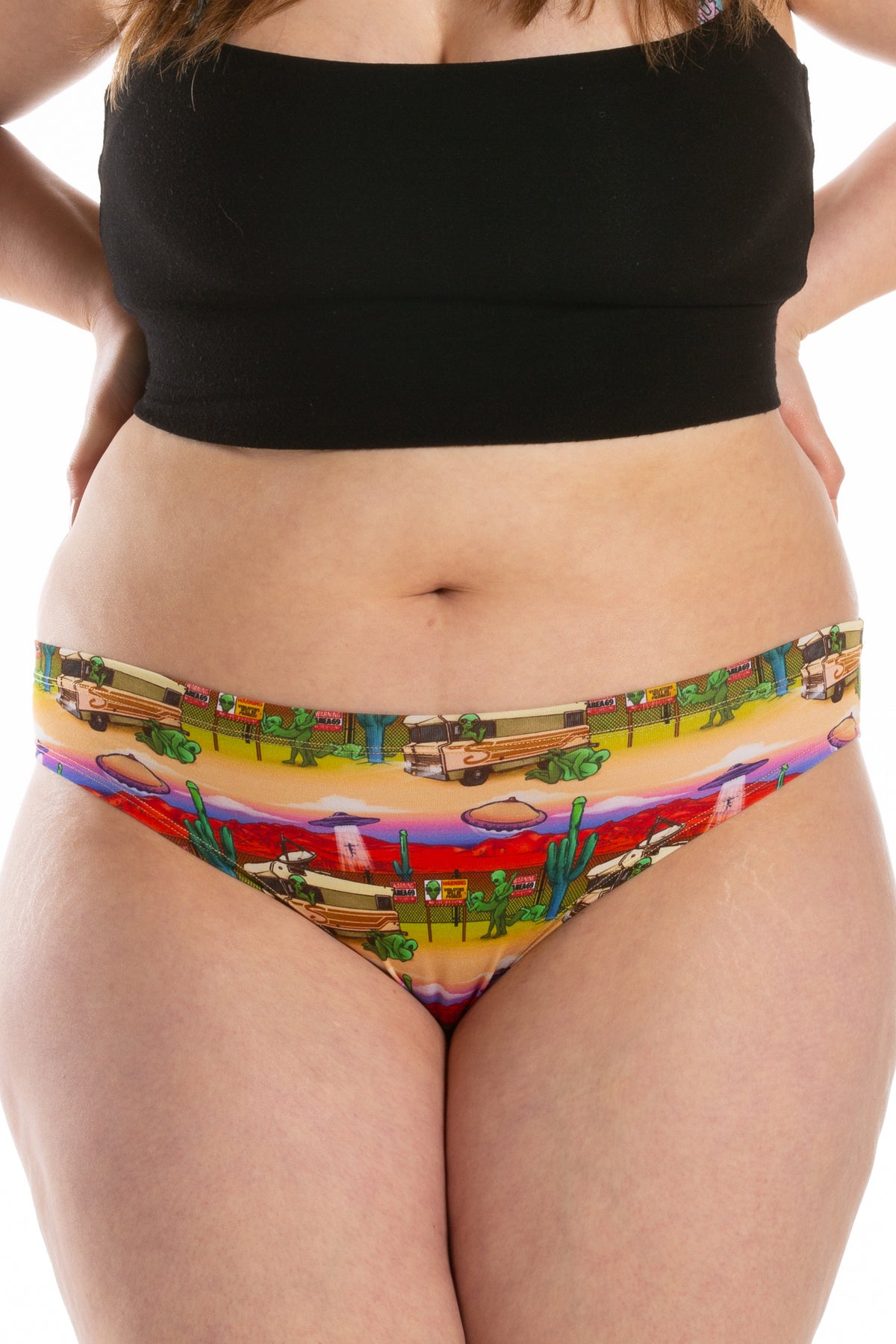 The Close Encounter | Alien Modal Bikini Underwear - Shinesty