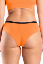 The Crossing Guard | Orange Cheeky Underwear - Shinesty