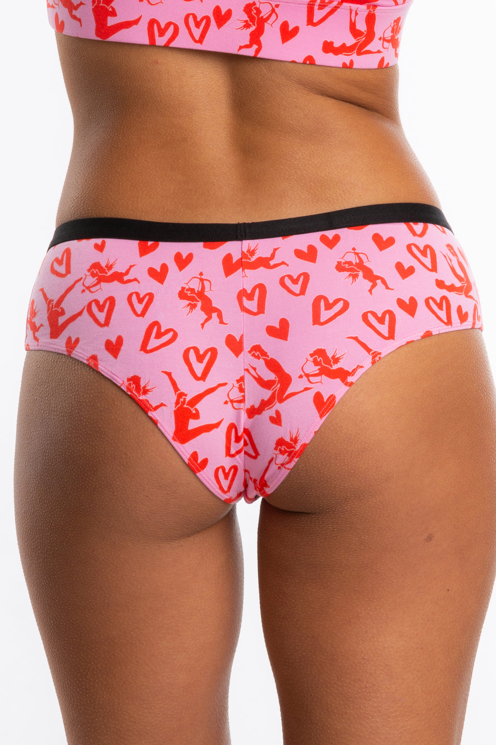 The Cupid Shuffle | Glow in the Dark Valentines Day Cheeky Underwear - Shinesty