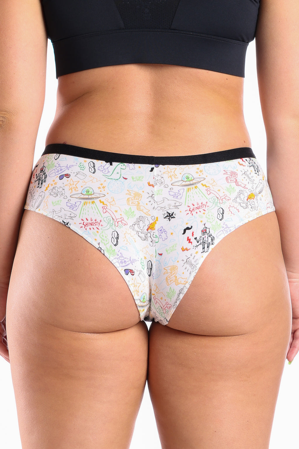 The Daily Detention | Doodle Cheeky Underwear - Shinesty