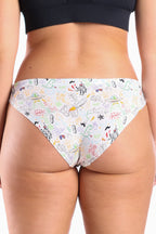 The Daily Detention | Doodle Modal Bikini Underwear - Shinesty