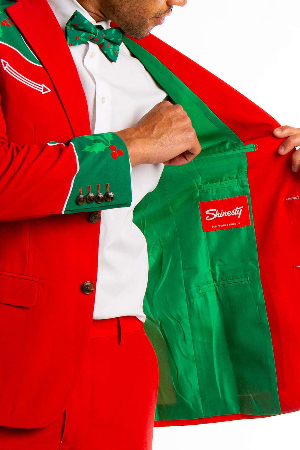 The Devout Desperado | Western Ugly Christmas Suit - Shinesty