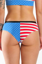 The Ellis Island | USA Flag Cheeky Underwear - Shinesty