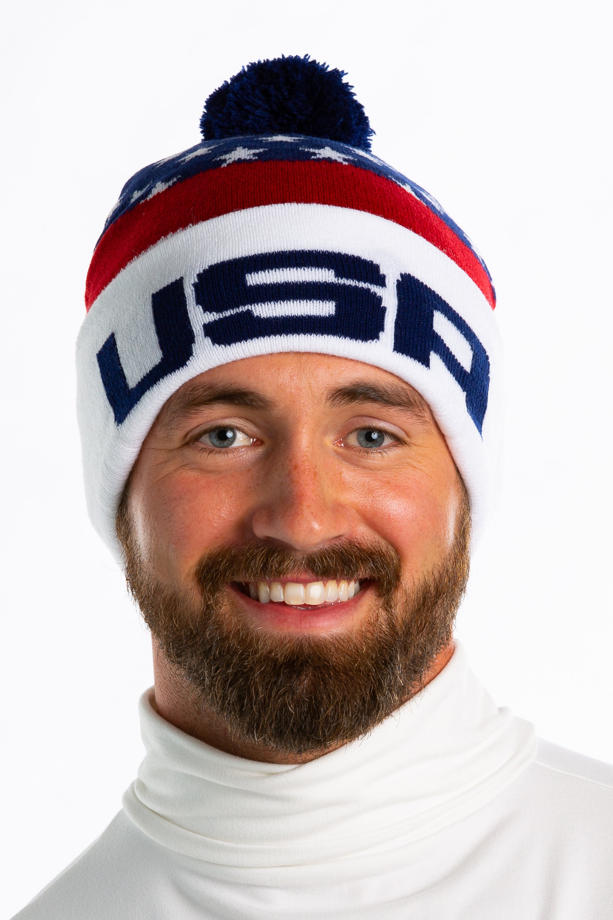 The First Chair | USA Retro Ski Beanie - Shinesty
