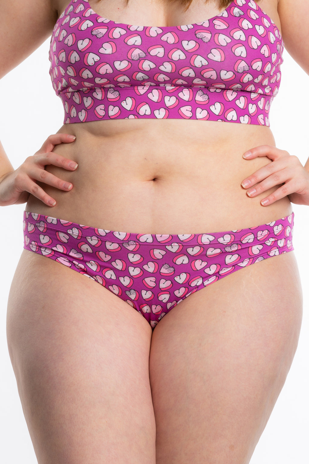 The Full Moon | Body Part Hearts Modal Bikini Underwear - Shinesty