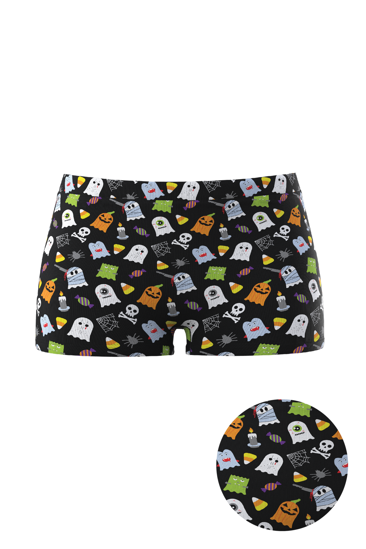 The Good Ghouls | Halloween Themed Boyshort Underwear - Shinesty