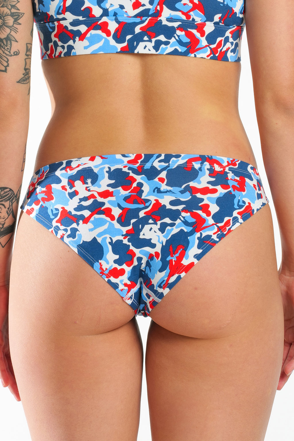 The Grand Finale | USA Camouflage Modal Bikini Underwear - Shinesty