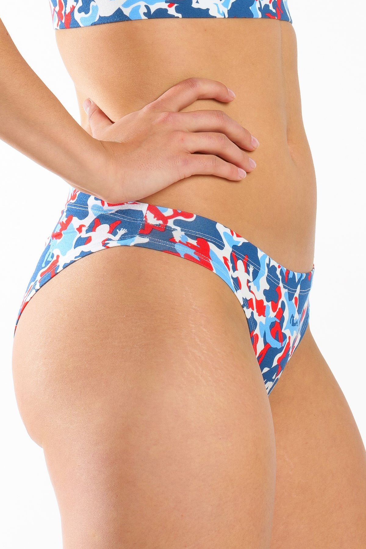 The Grand Finale | USA Camouflage Modal Bikini Underwear - Shinesty
