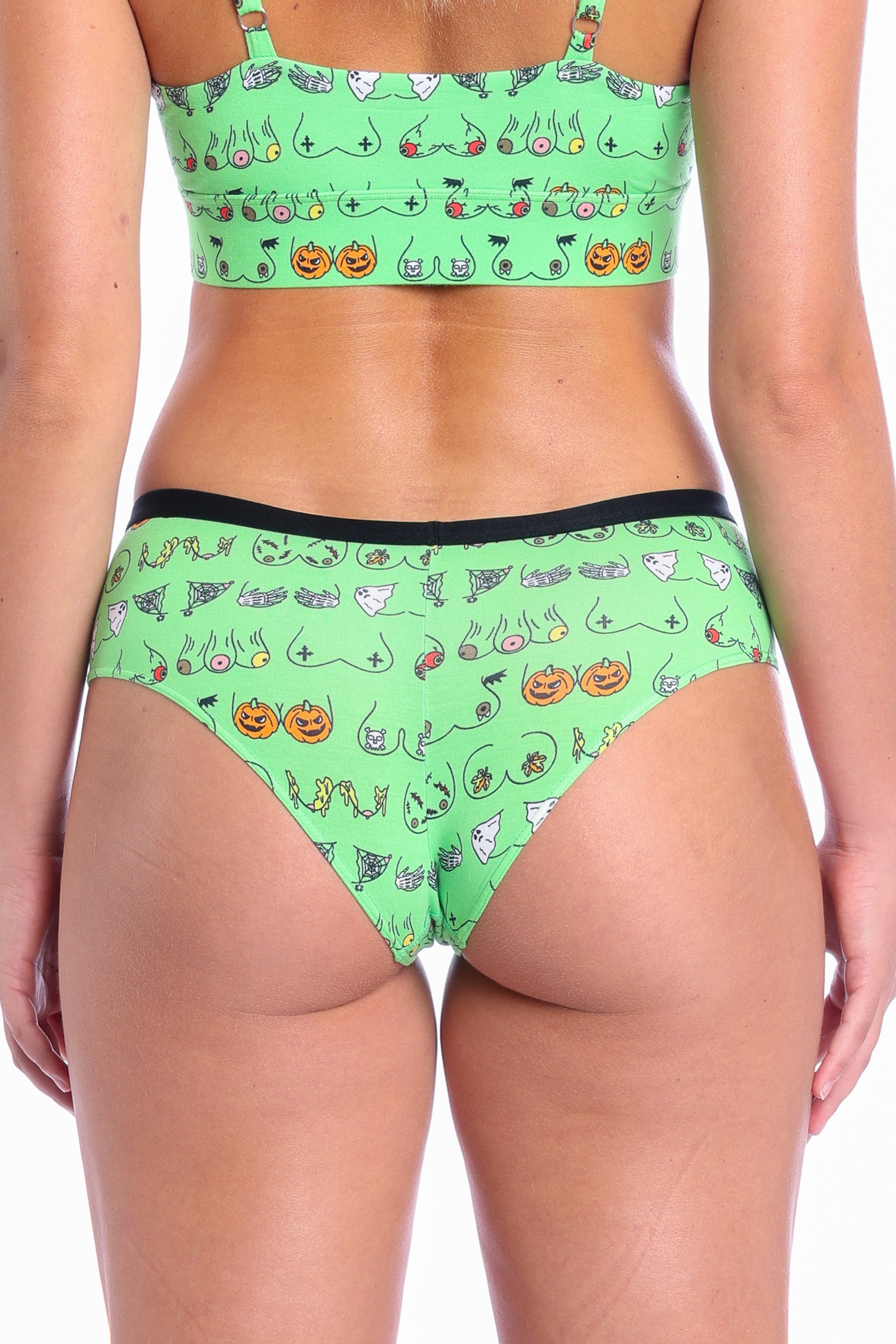 The Haunted Honkers | Halloween Bust Cheeky Underwear - Shinesty