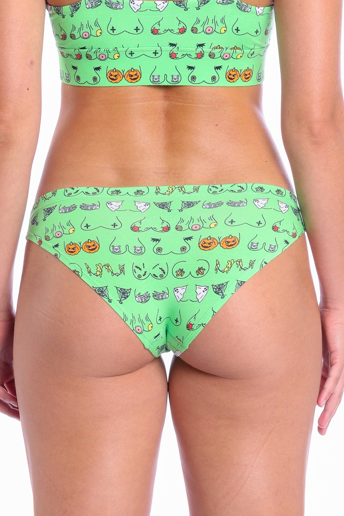 The Haunted Honkers | Halloween Bust Modal Bikini Underwear - Shinesty