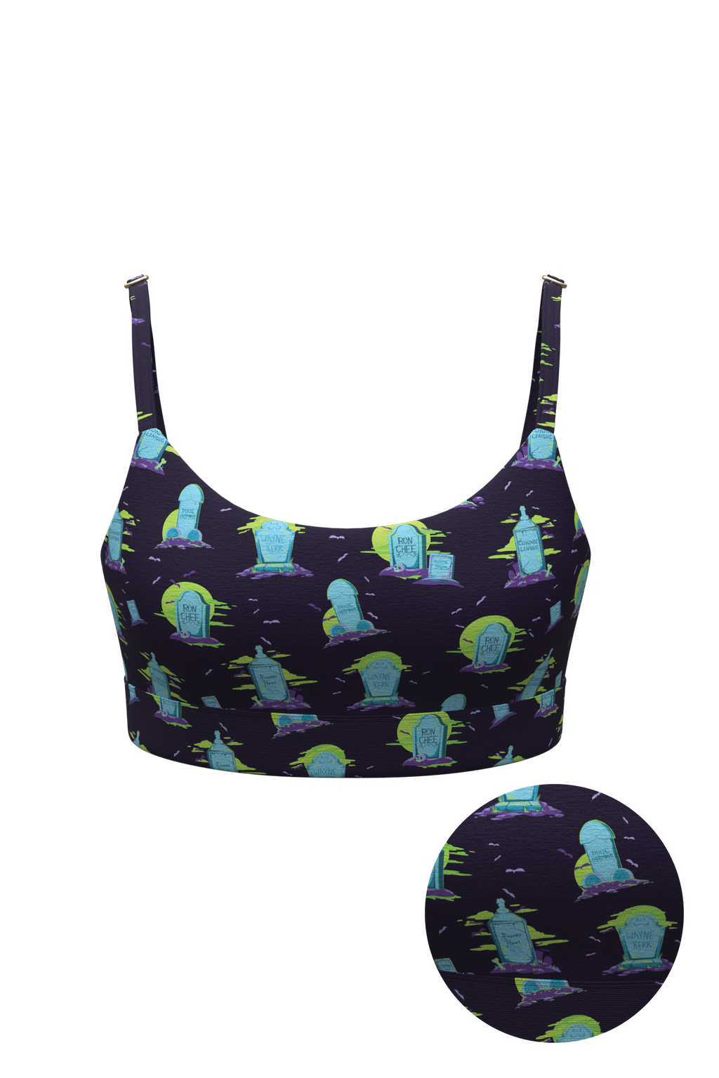 The Headstone | Tombstone Boob Hammock™ Scoop Bralette - Shinesty