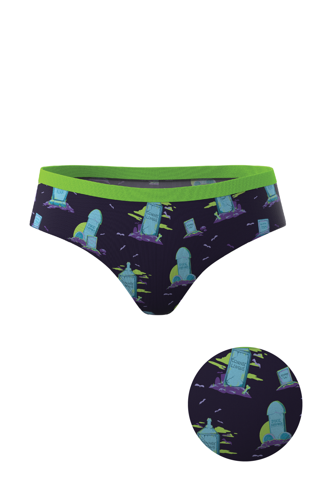 The Headstone | Tombstone Cheeky Underwear - Shinesty