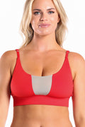 The High Caliber | Red paradICE™ Boob Hammock™ Cooling Bralette - Shinesty