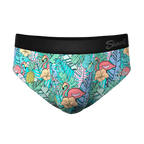 The Hot Tropic | Tropical Flamingo Ball Hammock® Underwear Briefs - Shinesty