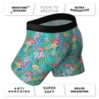 The Hot Tropic | Tropical Flamingo Ball Hammock® Pouch Underwear - Shinesty