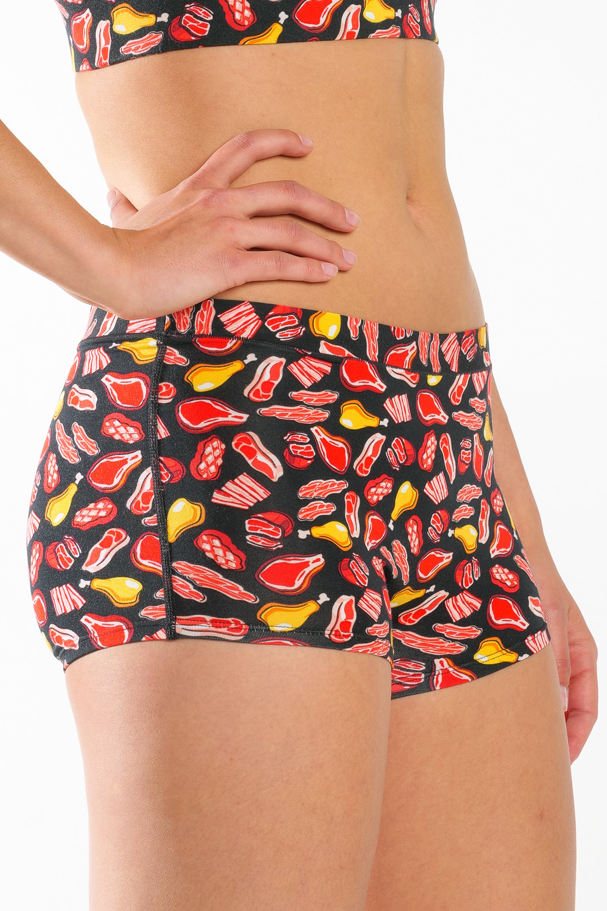 The Juicy Loins | Meat Modal Boyshort Underwear - Shinesty