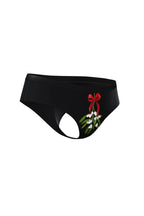 The Kiss Me There | Mistletoe Ball Hammock Boxer® And Cheeky Matching Couples Underwear Pack - Shinesty