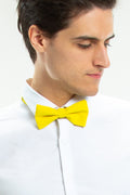 The Lemonade | Yellow Pastel Bow Tie - Shinesty
