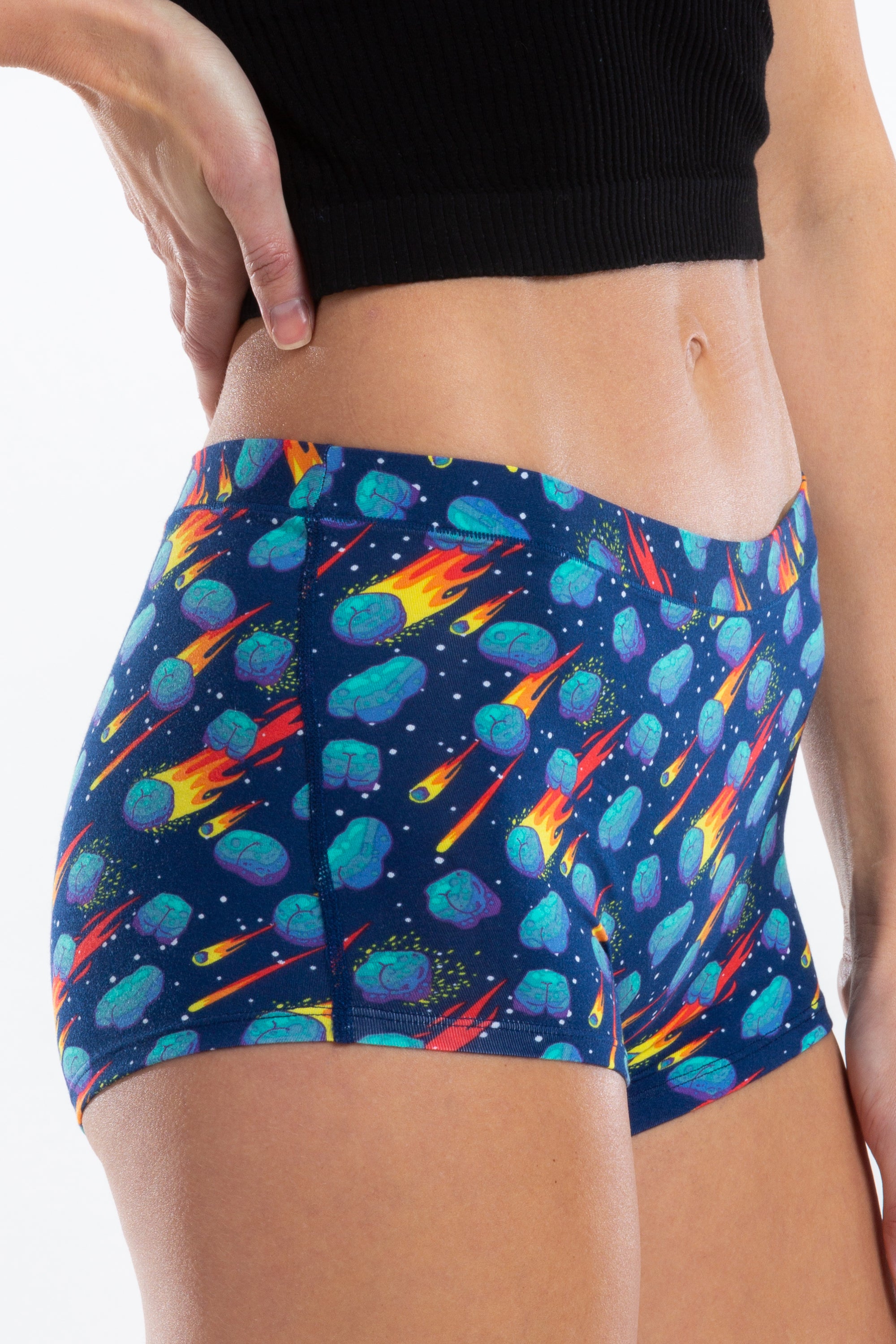 The Meateorite | Asteroid Modal Boyshort Underwear - Shinesty