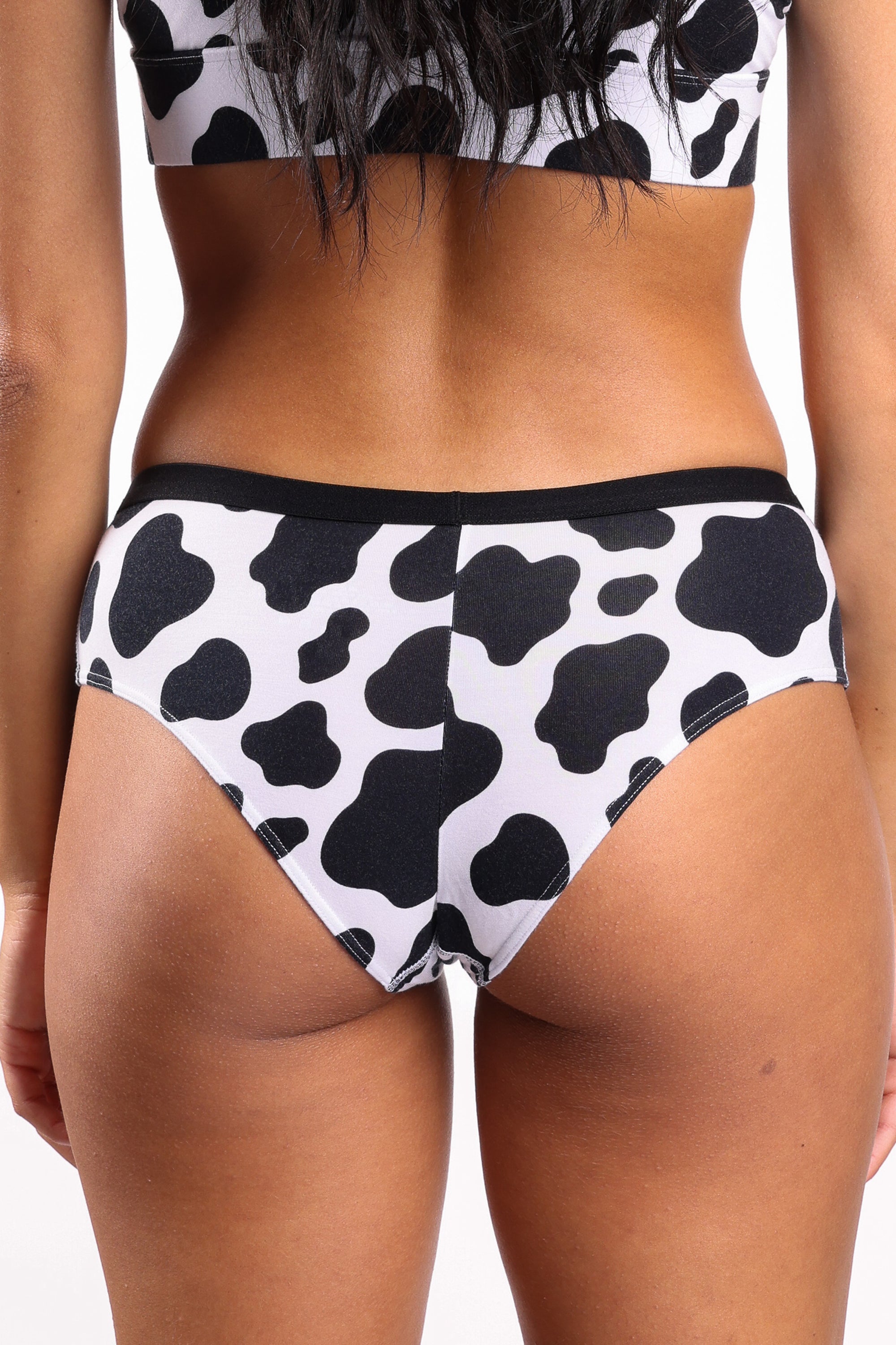 The Milk Me | Cow Print Cheeky Underwear - Shinesty