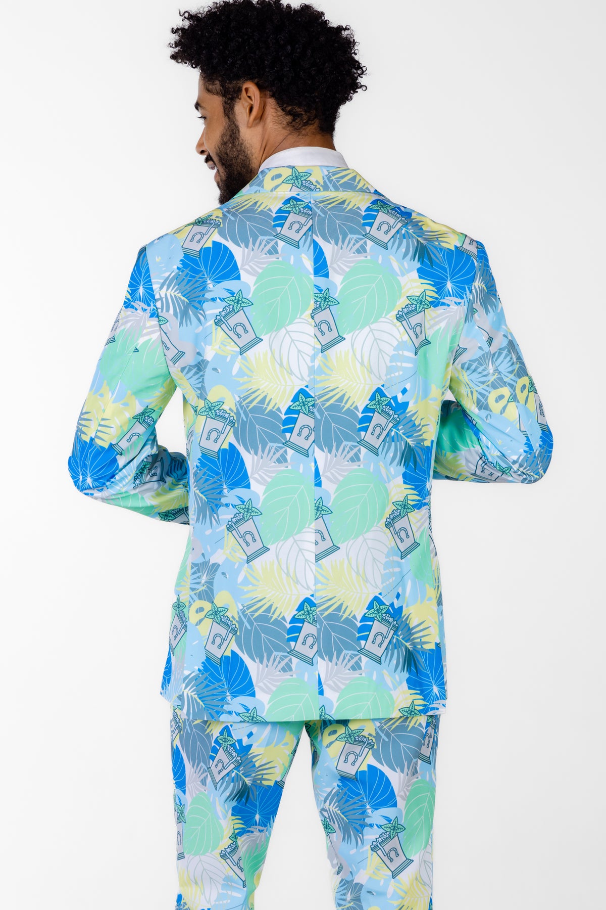 The Minty Fresh | Tropical Derby Blazer - Shinesty