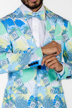 The Minty Fresh | Tropical Derby Blazer - Shinesty