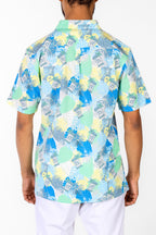 The Minty Fresh | Tropical Derby Hawaiian Shirt - Shinesty