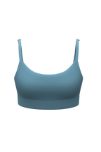 The Neptune | Slate Blue Boob Hammock™ Scoop Bralette - Shinesty