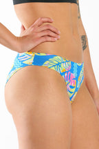 The Oahu Rendezvous | Tropical Leaves Modal Bikini Underwear - Shinesty