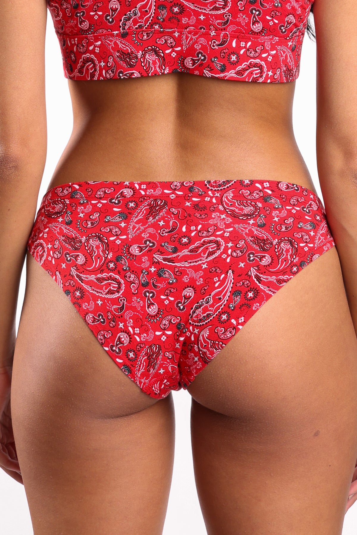 The Outlaw | Naughty Paisley Modal Bikini Underwear - Shinesty