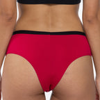 The Red Velvet | Dark Red Cheeky Underwear - Shinesty