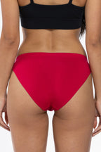 The Red Velvet | Dark Red Modal Bikini Underwear - Shinesty